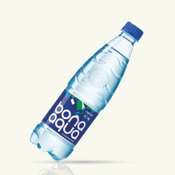 Вода Бон Аква с газом 0,5л