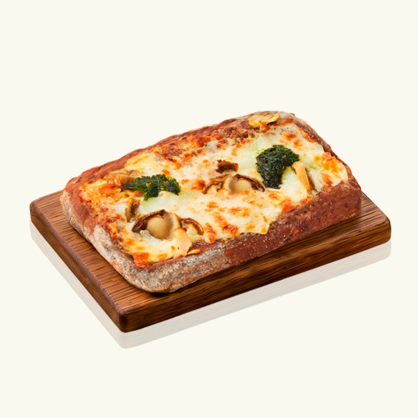 Пицца мини Римская Ржаная Курочка+грибы 