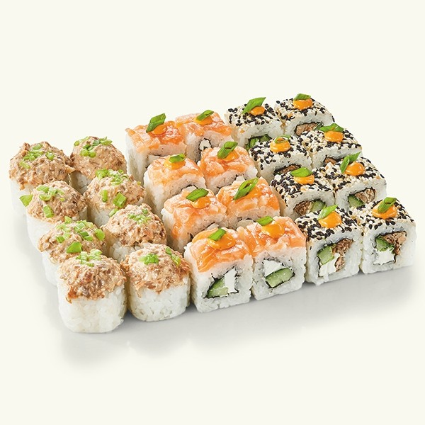 Сет Лосося много не бывает 24шт