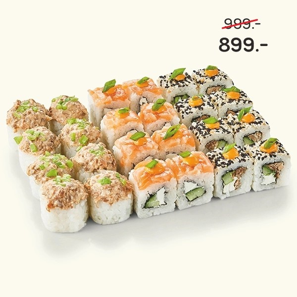 Сет Лосося много не бывает 24шт