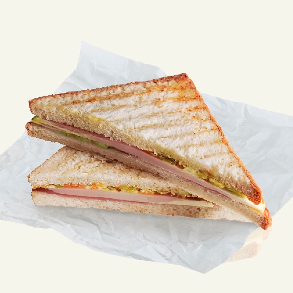 Клаб-сэндвич с ветчиной