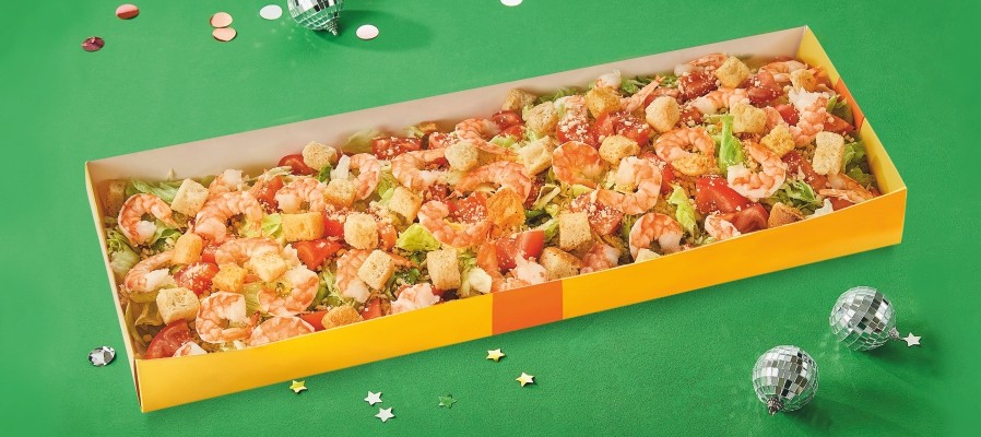 Big-box Цезарь с креветками