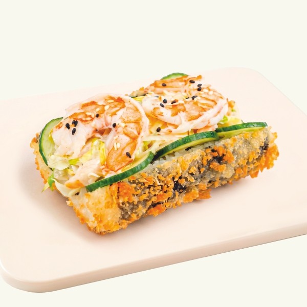 Ролл-дог с курицей и креветкой 