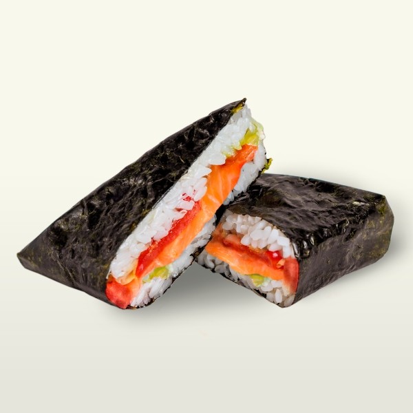 Онигири Лосось Яки