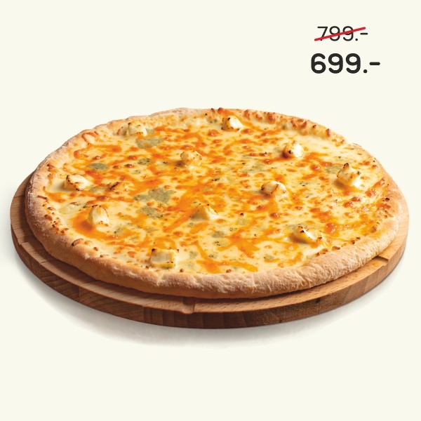 Пицца Четыре сыра 30 см