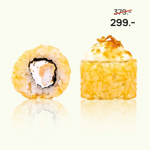 Ролл запеченный Чиз с курицей 8шт